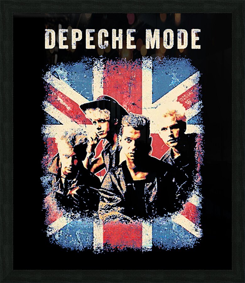 Depeche Mode 45 Picture Frame print