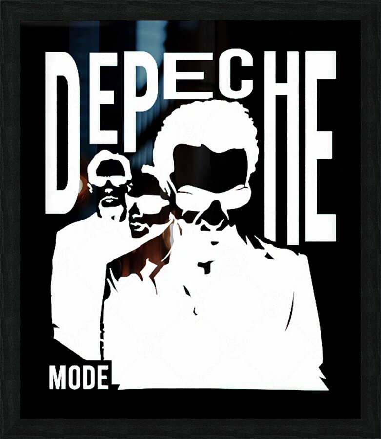Depeche Mode 46 Picture Frame print