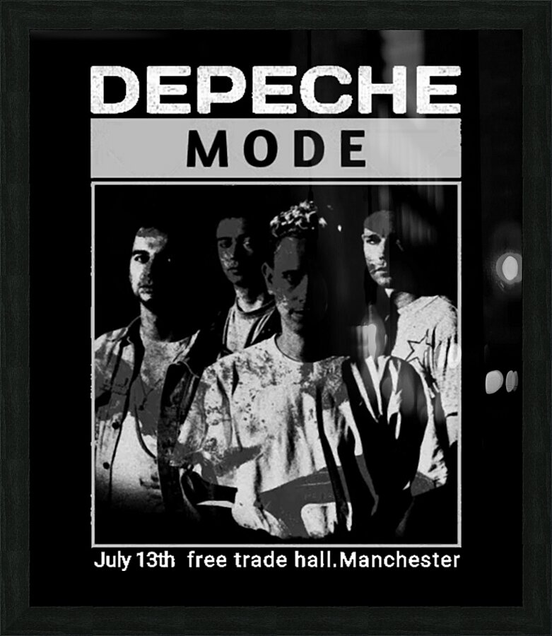 Depeche Mode 48 Picture Frame print