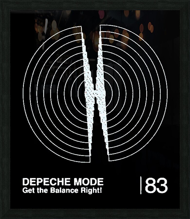 Depeche Mode 52 Picture Frame print
