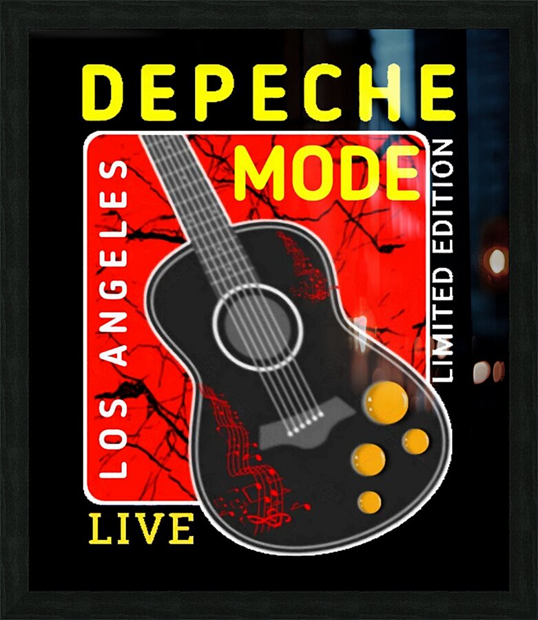 Depeche Mode 56 Picture Frame print