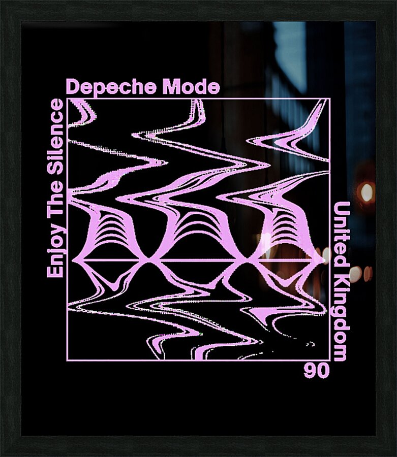 Depeche Mode 61 Picture Frame print
