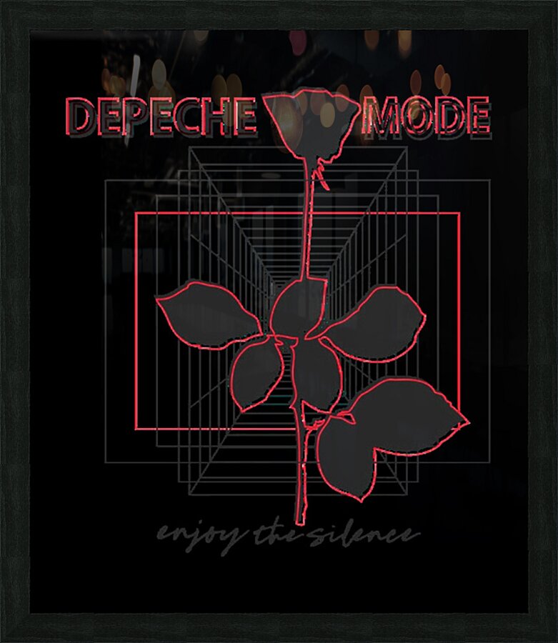 Depeche Mode 62 Picture Frame print