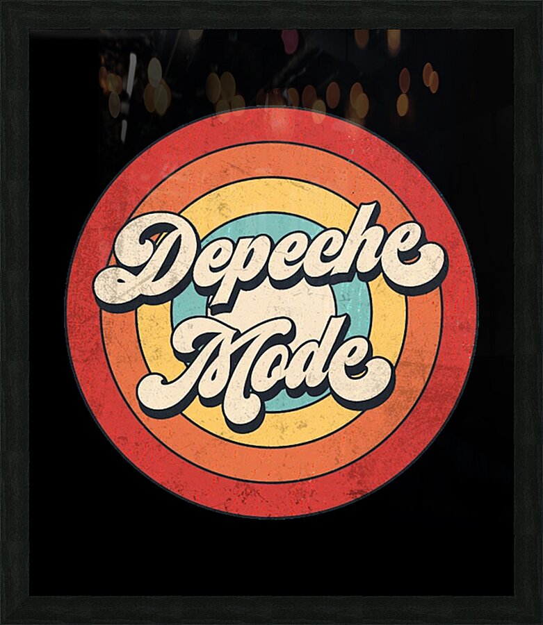 Depeche Mode 1 Picture Frame print