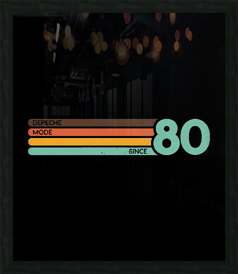 Depeche Mode 11 Picture Frame print