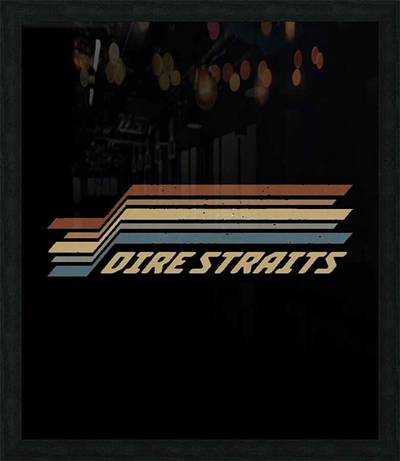 Dire Straits 5 Picture Frame print