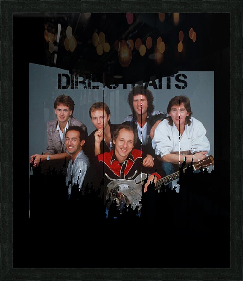 Dire Straits 15 Picture Frame print