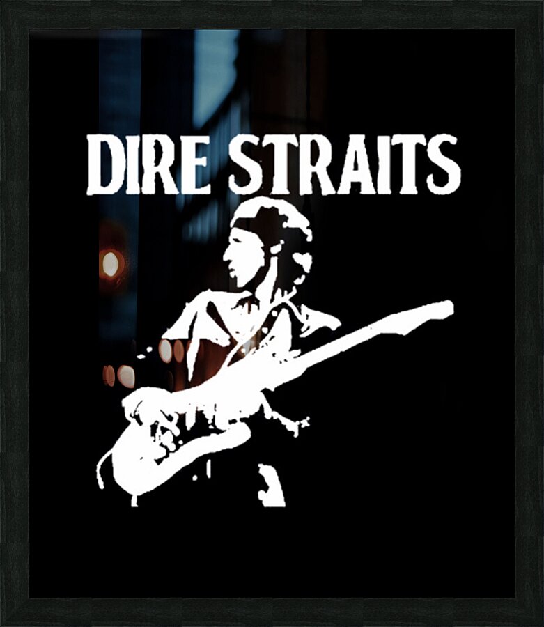 Dire Straits 16 Picture Frame print