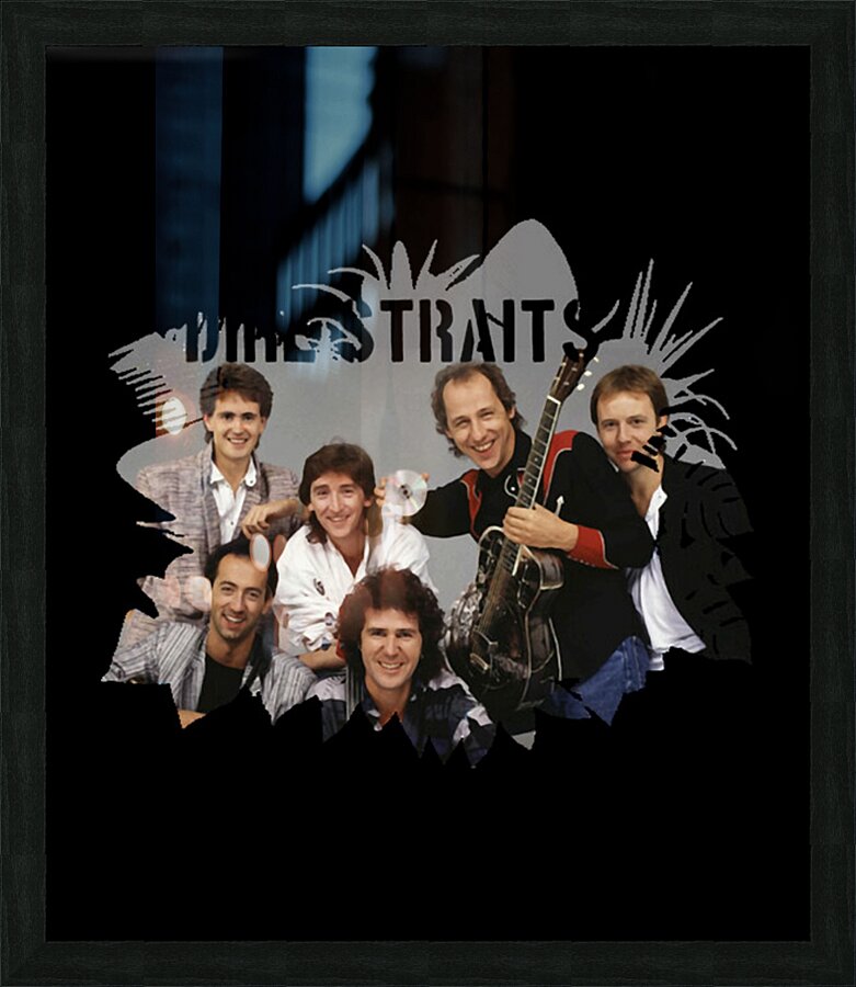 Dire Straits 19 Picture Frame print