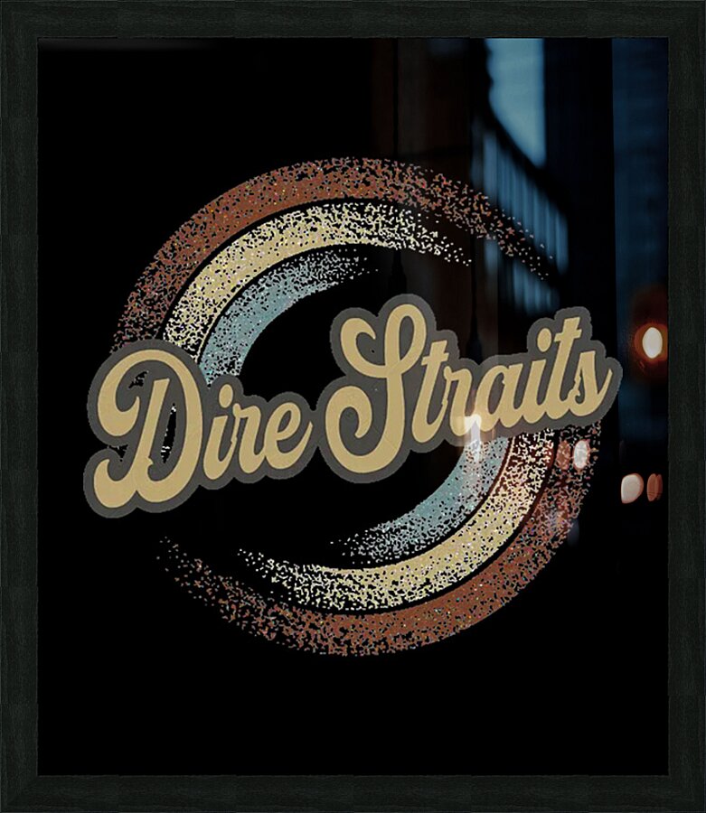 Dire Straits 20 Picture Frame print