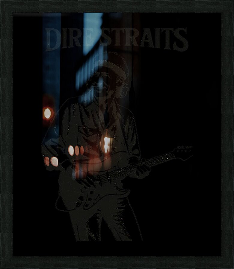 Dire Straits 22 Picture Frame print