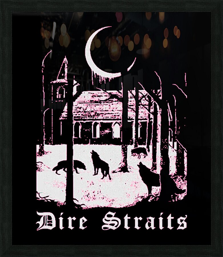 Dire Straits 23 Picture Frame print