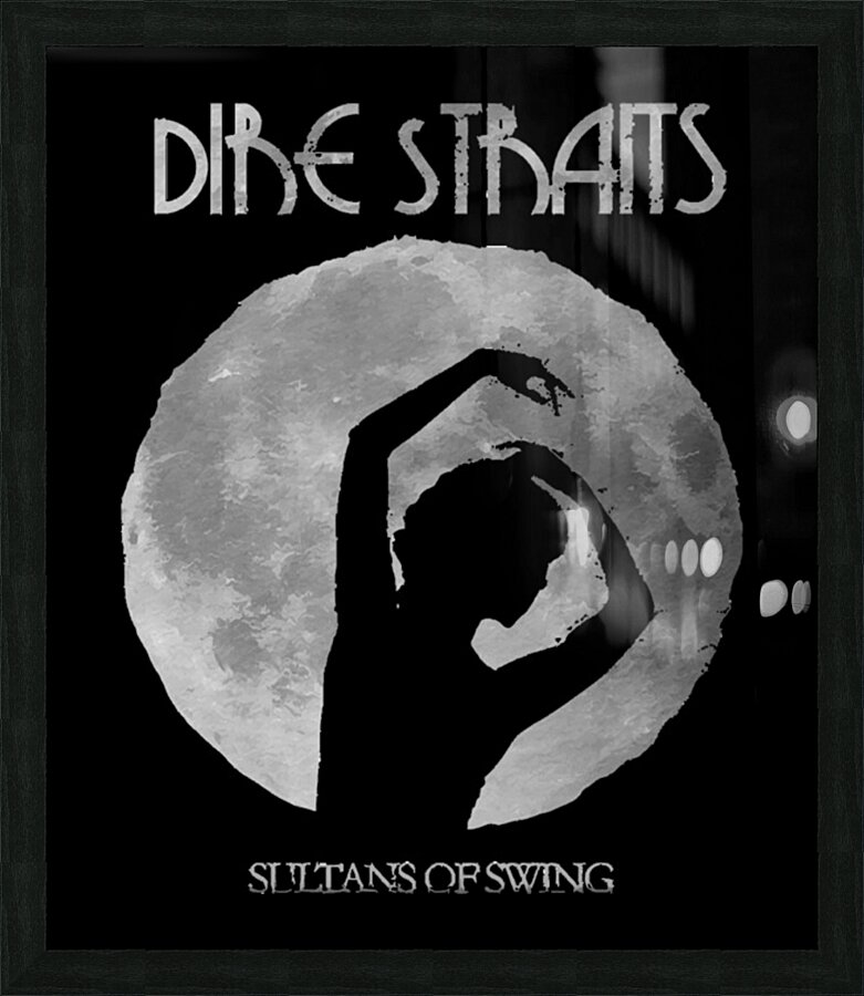 Dire Straits 28 Picture Frame print