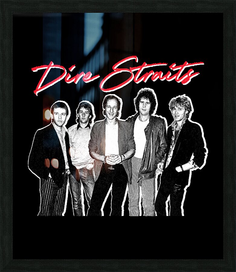 Dire Straits 35 Picture Frame print