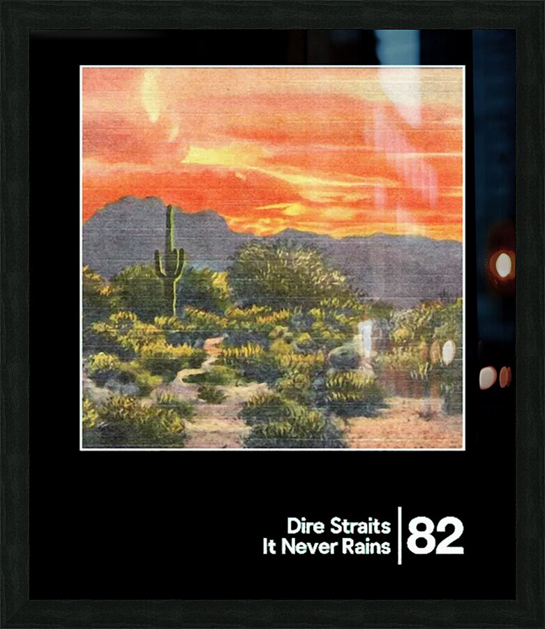 Dire Straits 40 Picture Frame print