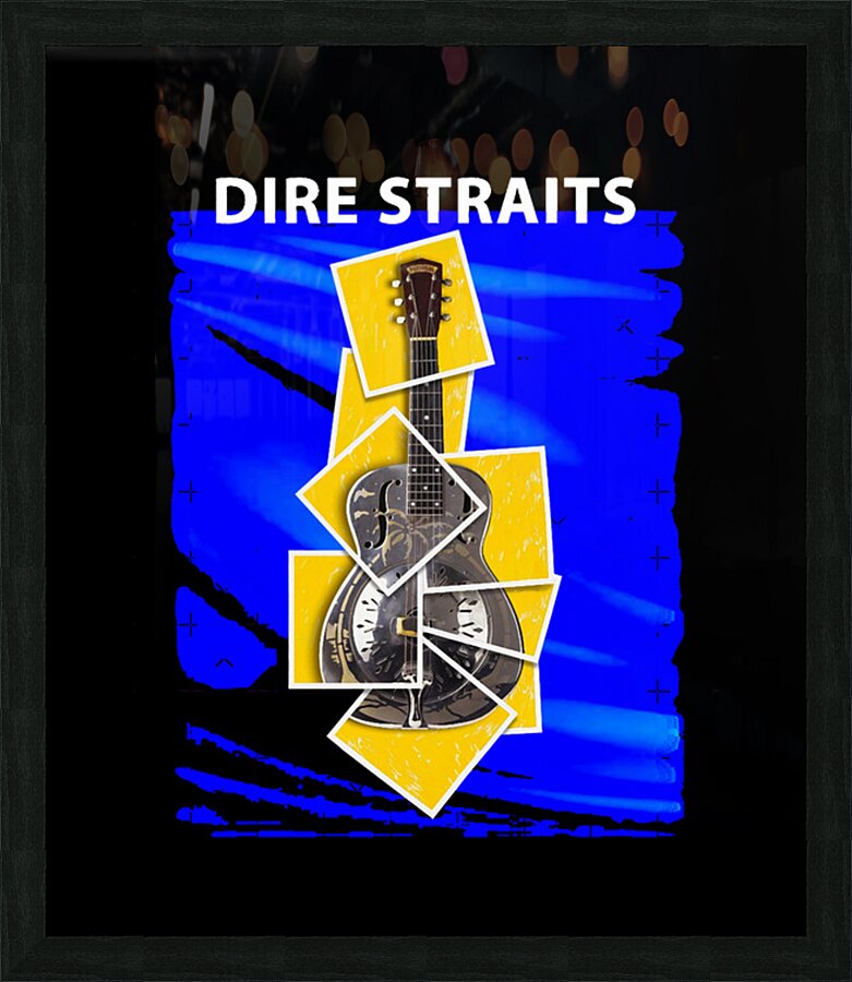 Dire Straits 43 Picture Frame print