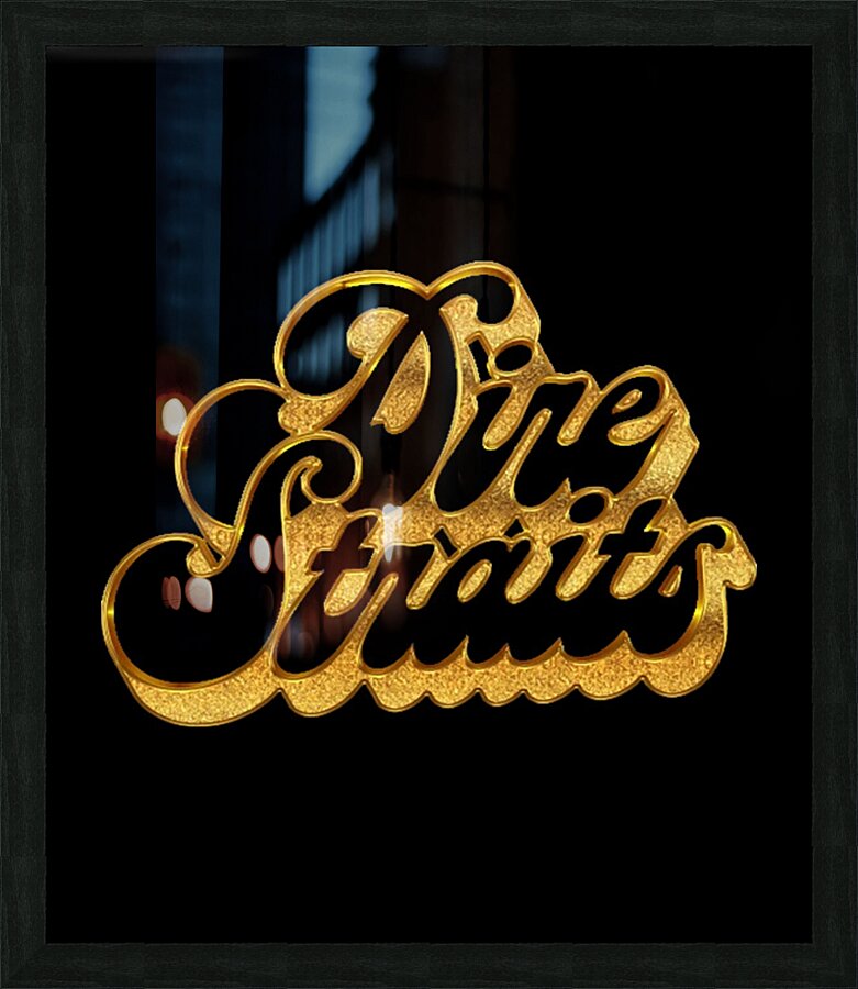 Dire Straits 46 Picture Frame print
