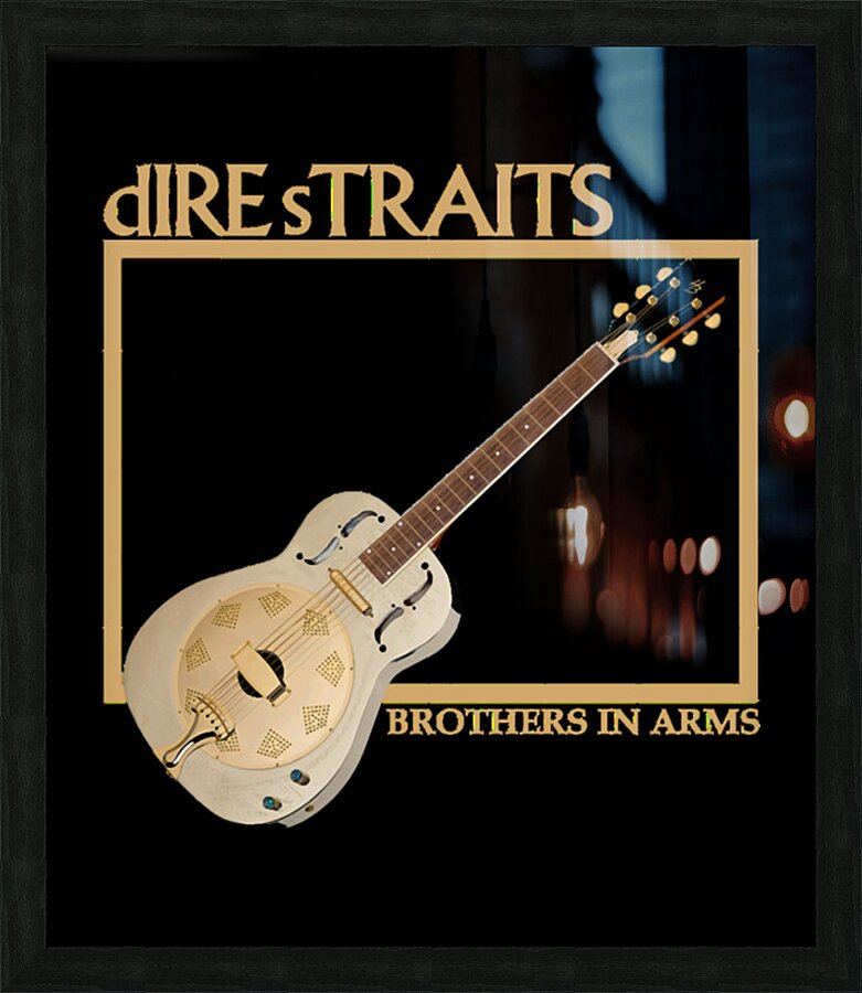 Dire Straits 47 Picture Frame print
