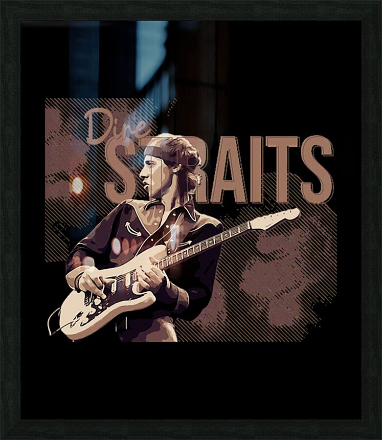 Dire Straits 48 Picture Frame print