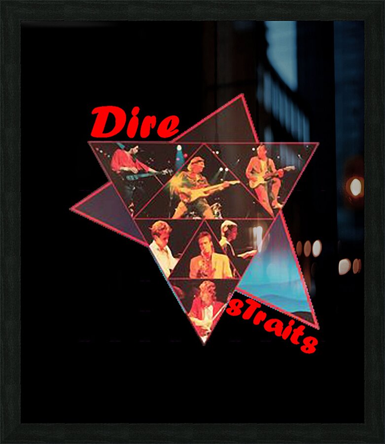 Dire Straits 61 Picture Frame print