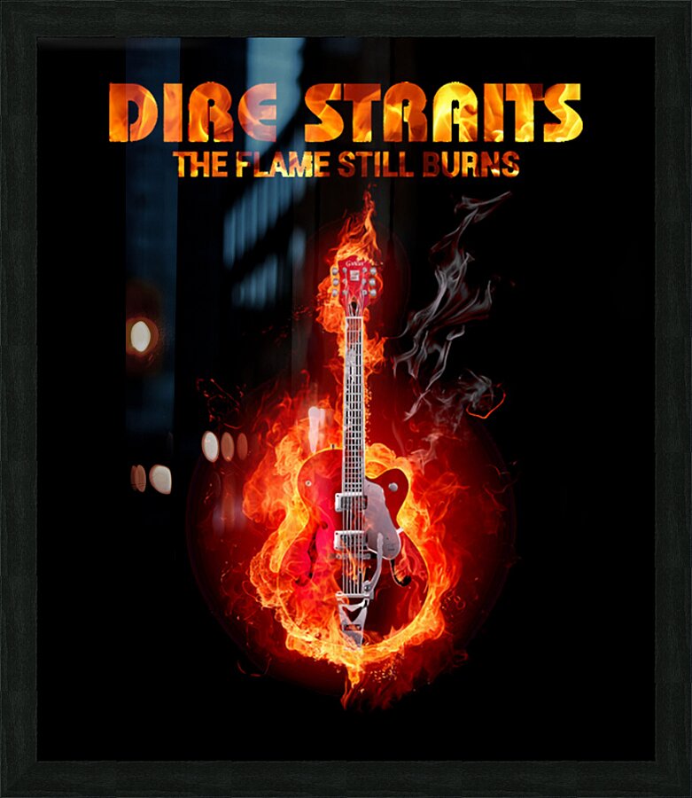 Dire Straits 1 Picture Frame print