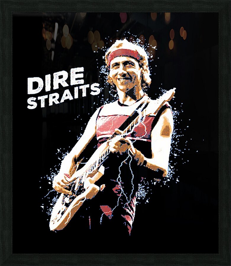 Dire Straits 5 Picture Frame print