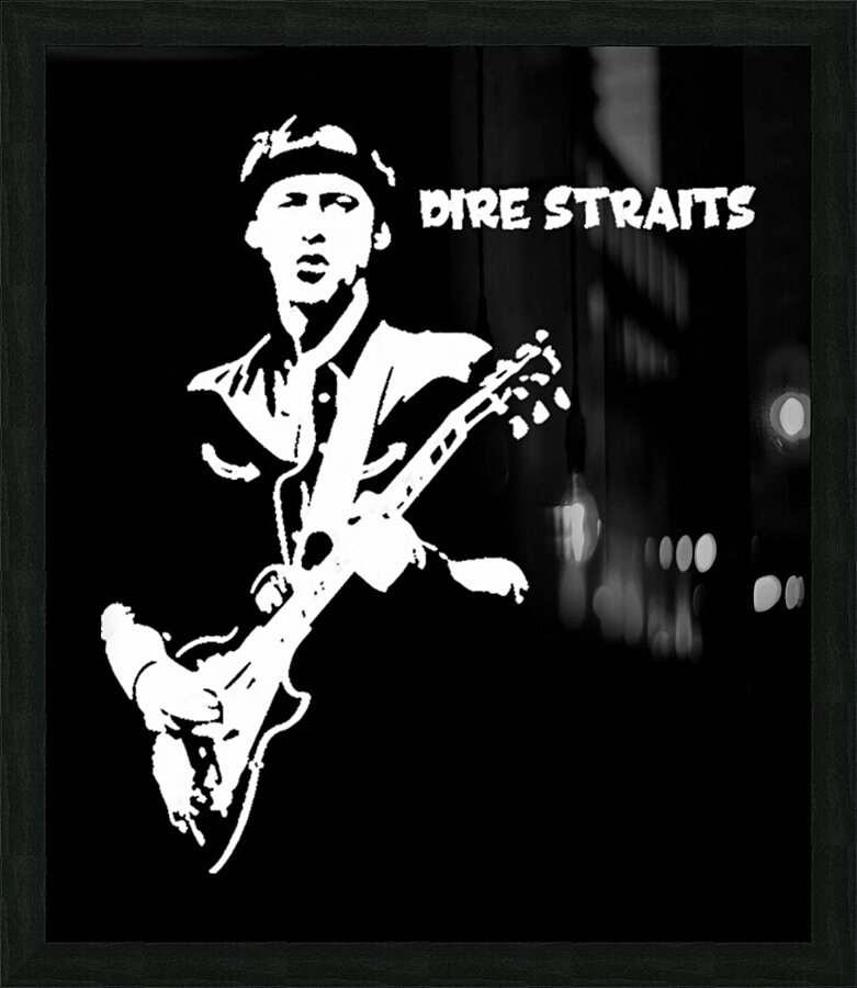 Dire Straits 8 Picture Frame print