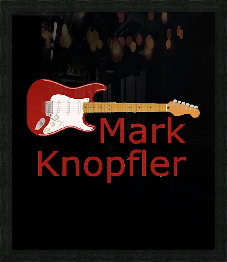 Dire Straits 9 Picture Frame print