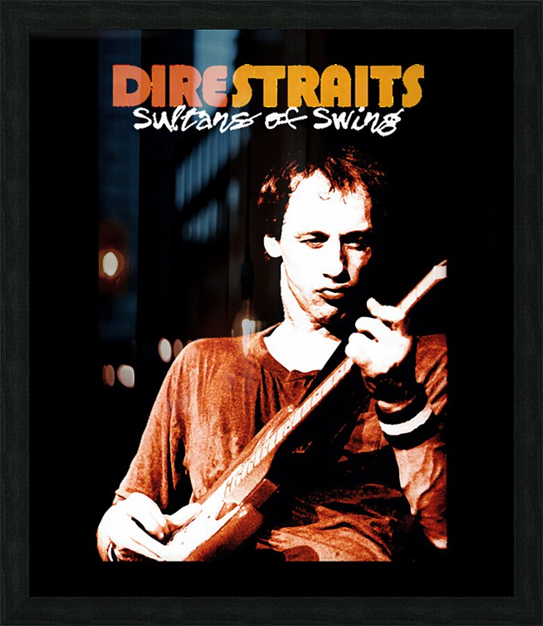 Dire Straits 11 Picture Frame print