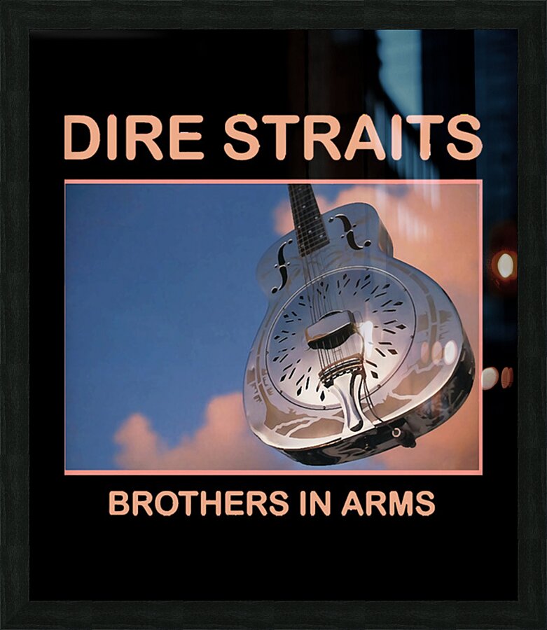 Dire Straits 20 Picture Frame print