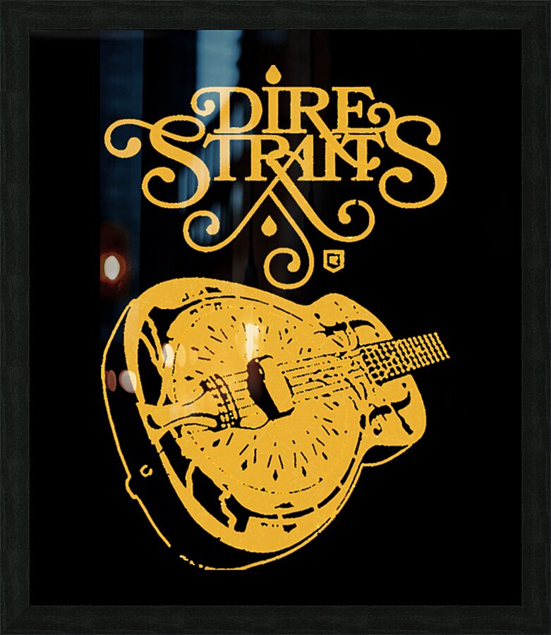 Dire Straits 25 Picture Frame print