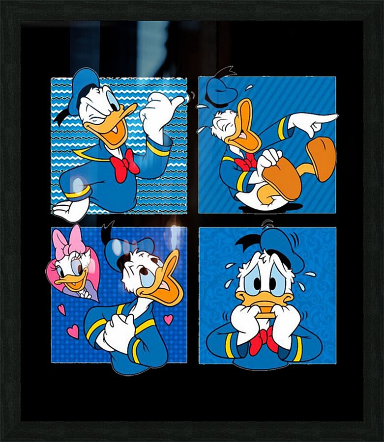 Donald Duck 23 Picture Frame print