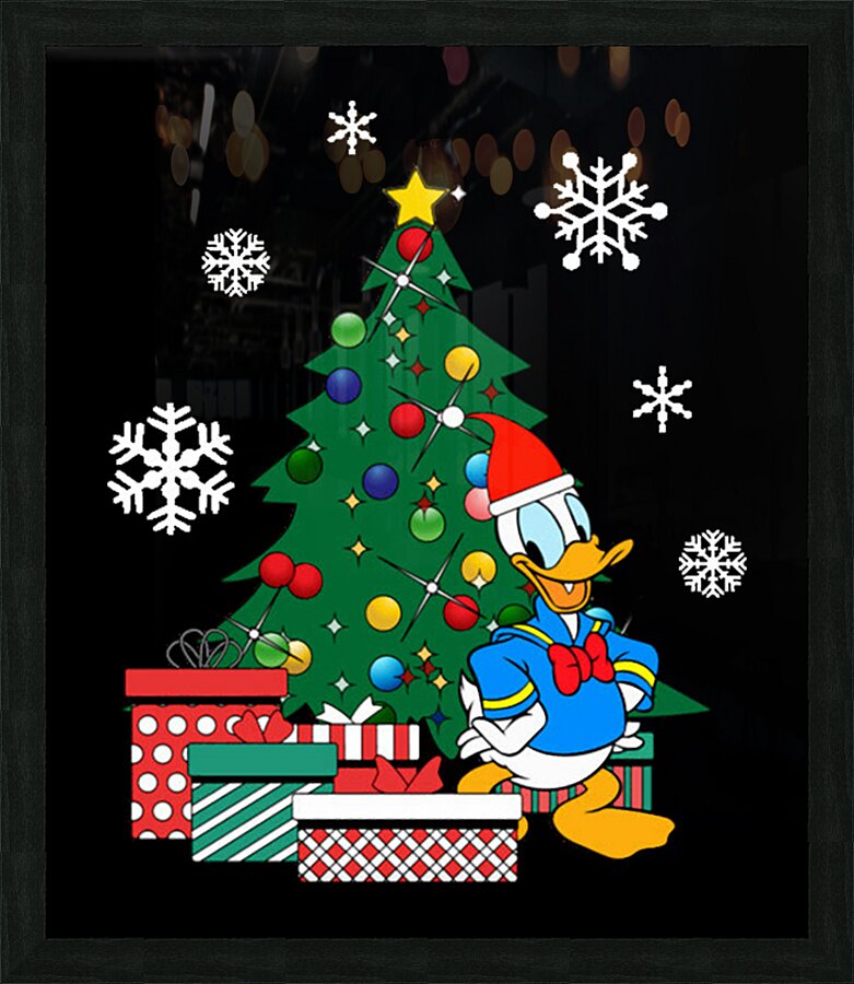 Donald Duck 25 Picture Frame print