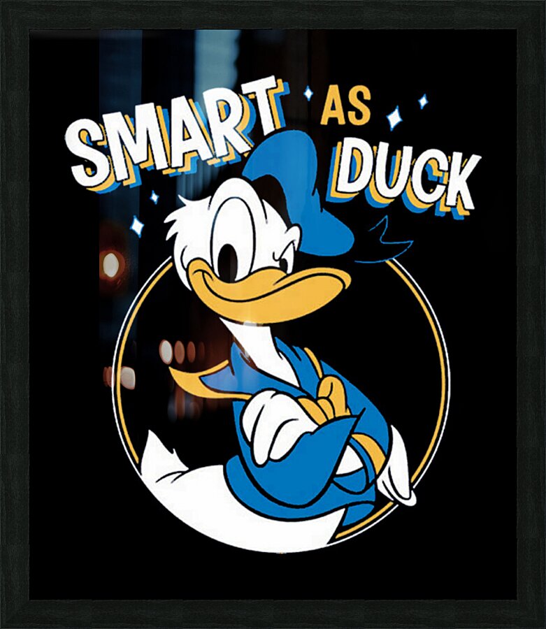 Donald Duck 28 Picture Frame print