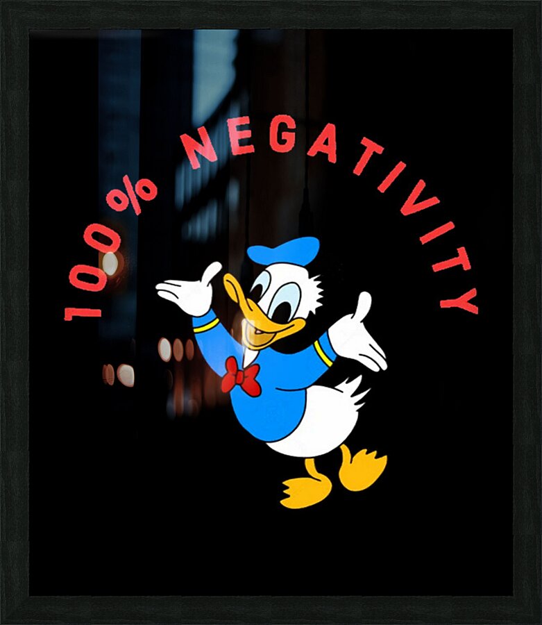 Donald Duck 29 Picture Frame print