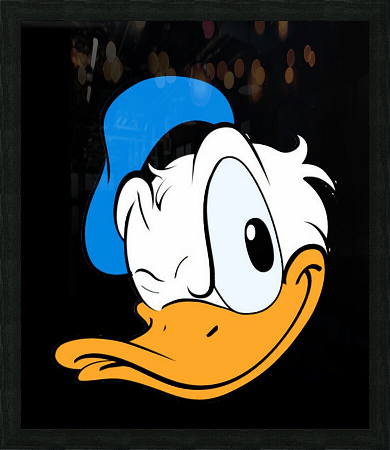 Donald Duck 30 Picture Frame print