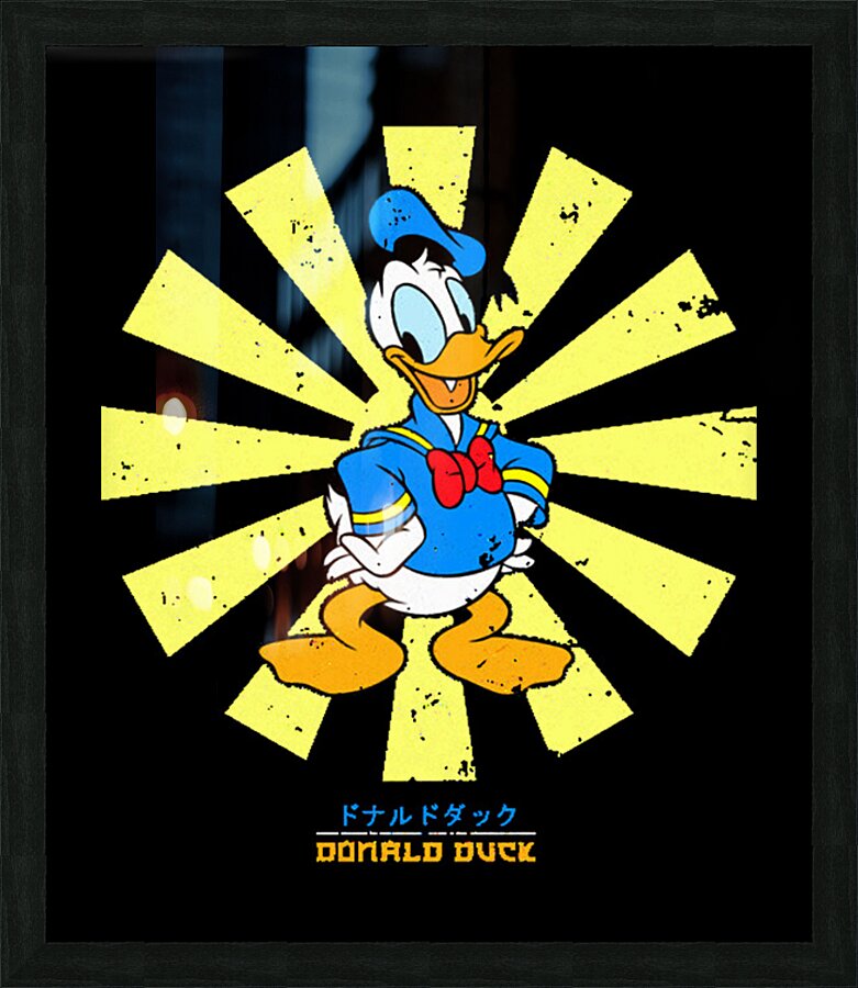 Donald Duck 37 Picture Frame print