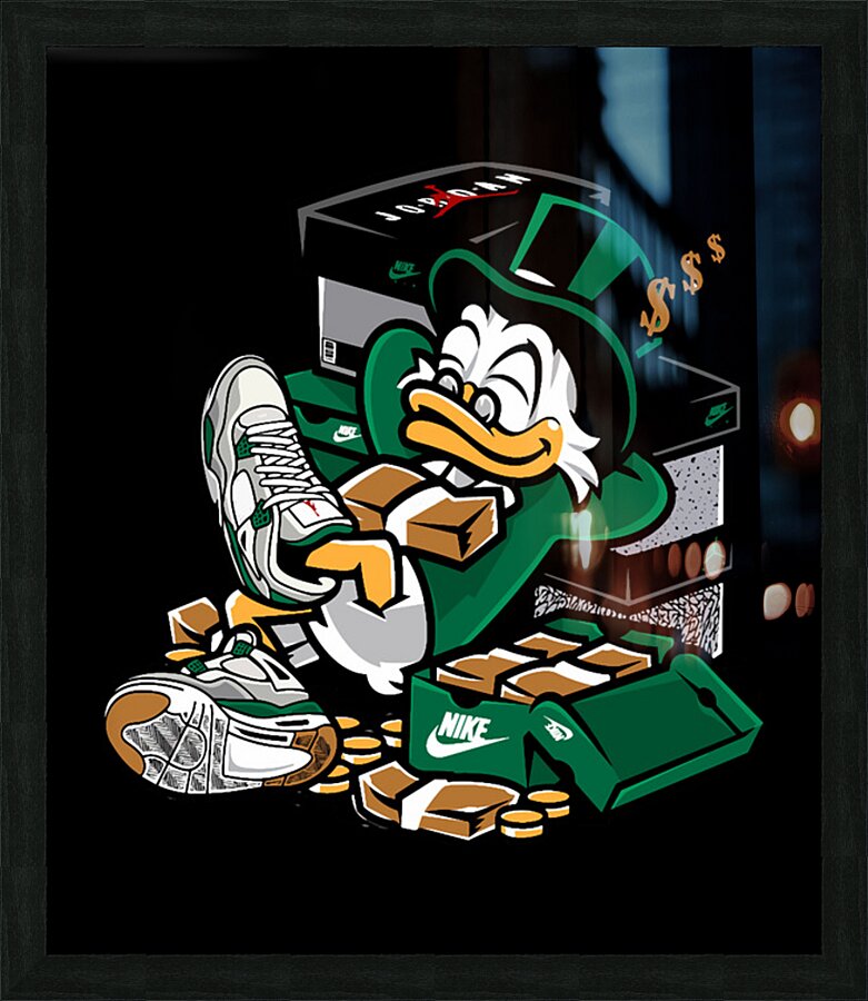 Donald Duck 46 Picture Frame print