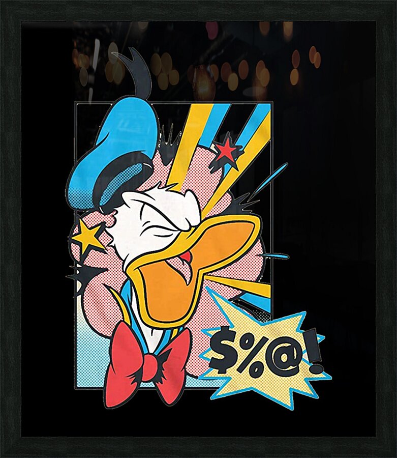 Donald Duck 39 Picture Frame print
