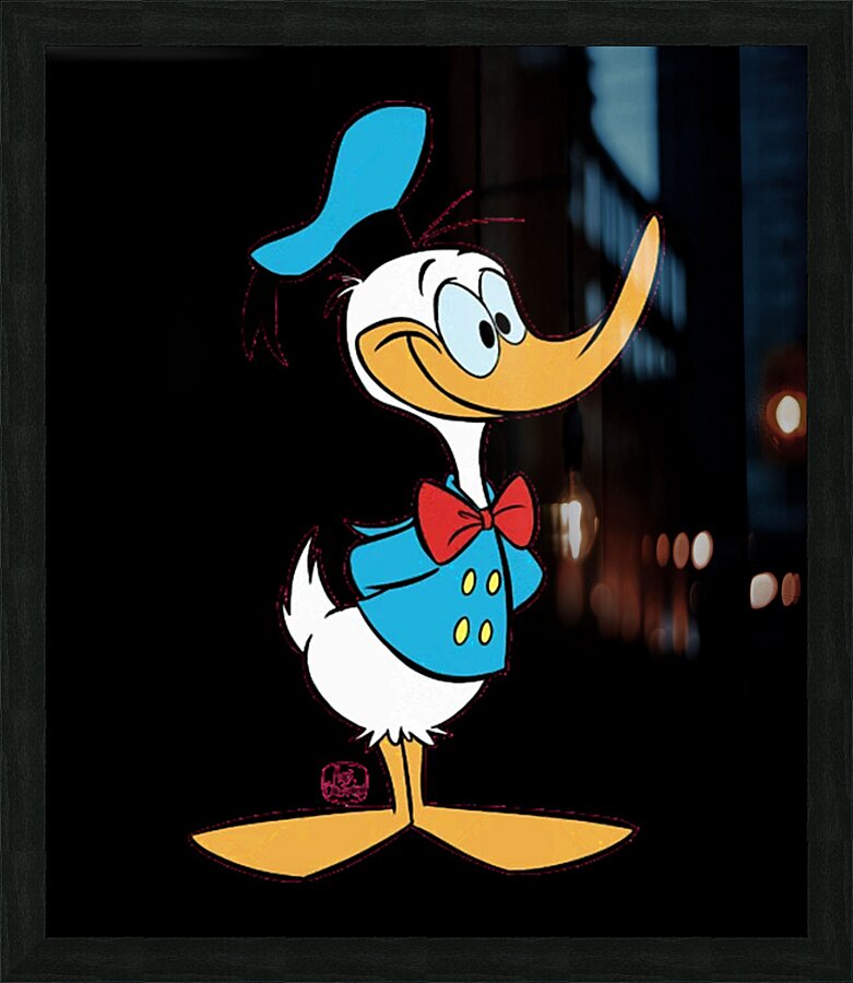 Donald Duck 43 Picture Frame print
