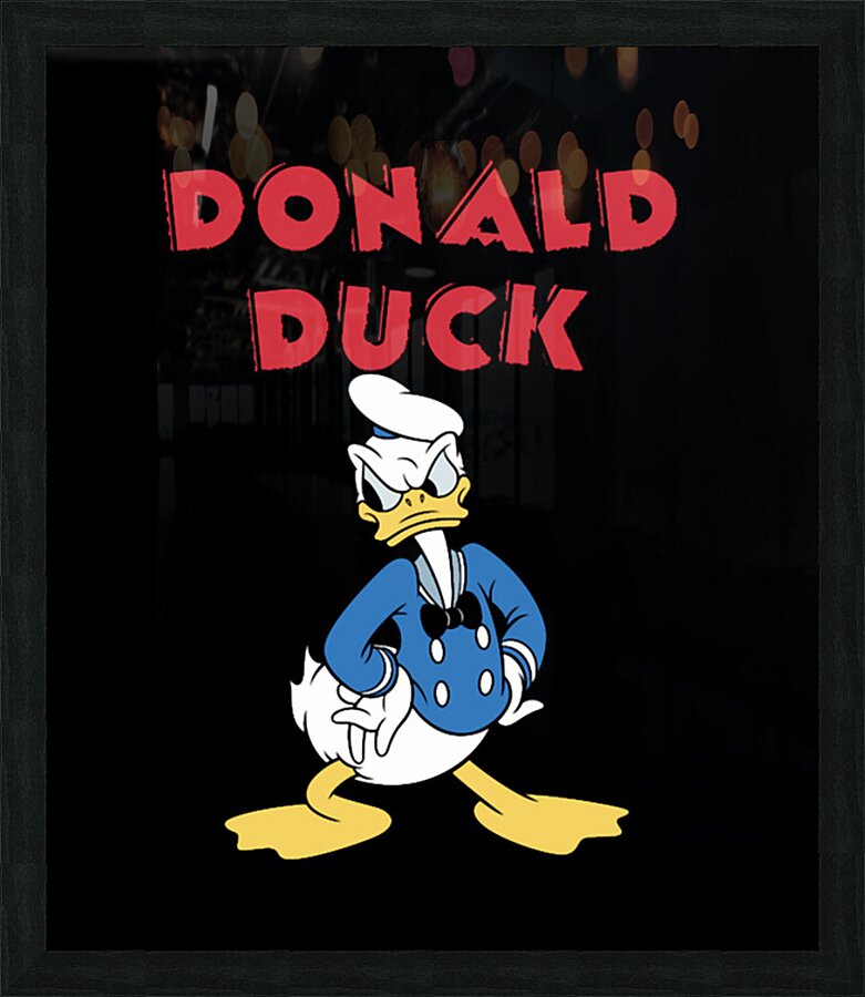 Donald Duck 51 Picture Frame print