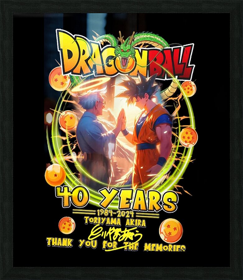 Dragon ball 1 Picture Frame print