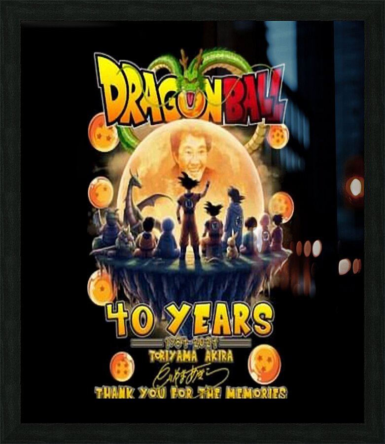 Dragon ball 3 Picture Frame print