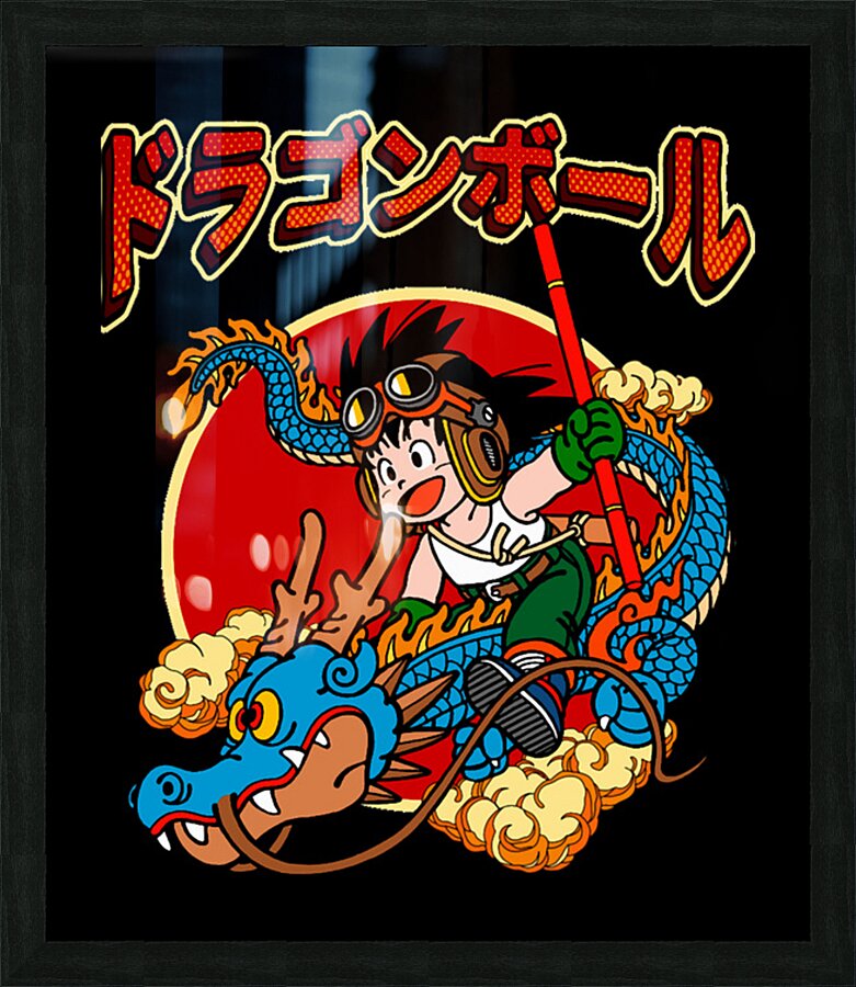 Dragon ball 4 Picture Frame print