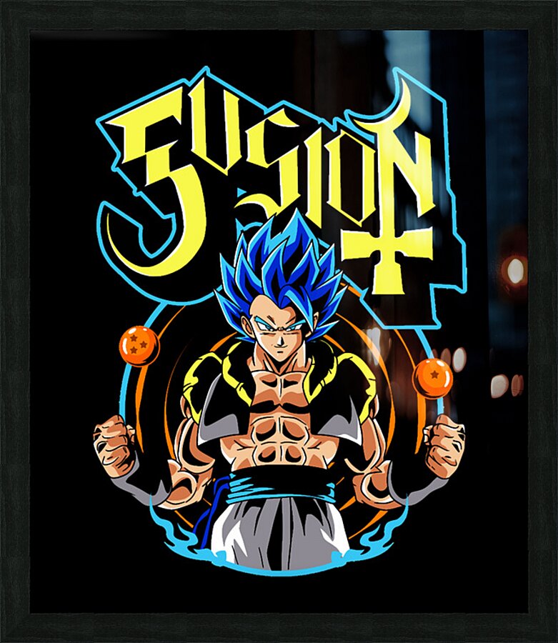 Dragon ball 9 Picture Frame print