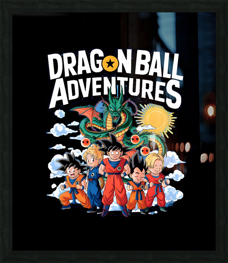 Dragon ball 11 Picture Frame print
