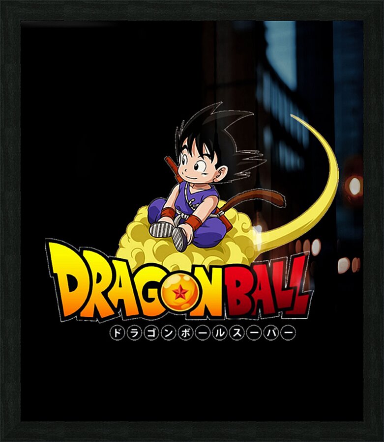 Dragon ball 13 Picture Frame print
