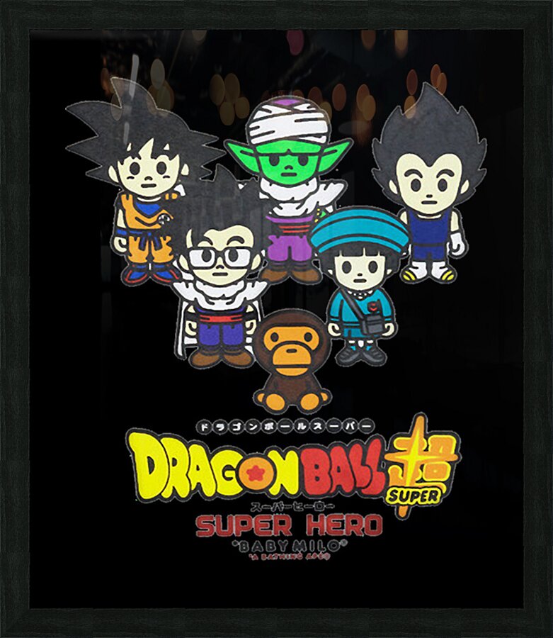 Dragon ball 18 Picture Frame print