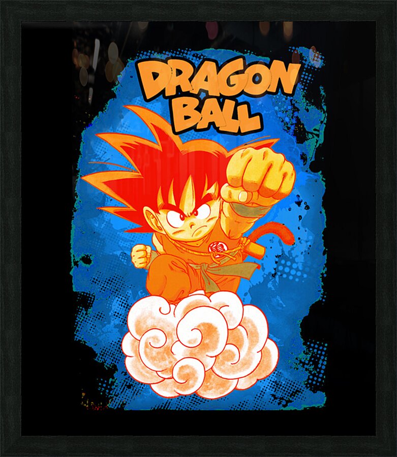 Dragon ball 22 Picture Frame print