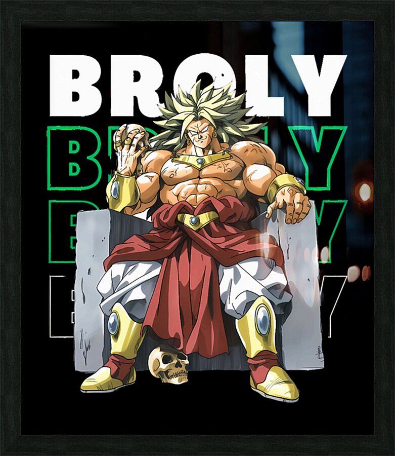 Dragon ball 28 Picture Frame print
